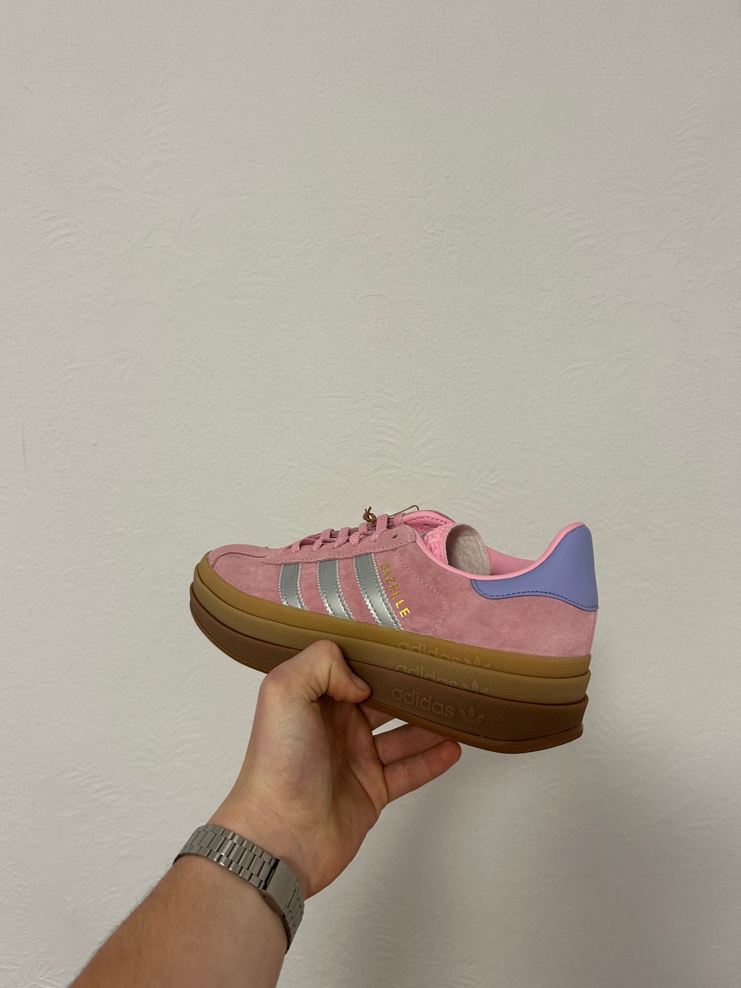 Adidas Gazelle Bold Pink Silver