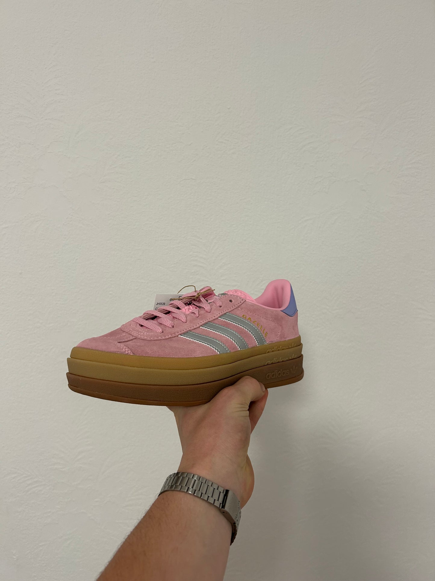 Adidas Gazelle Bold Pink Silver