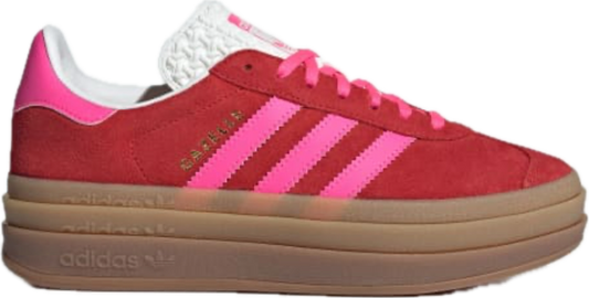 Adidas Gazelle Bold Collegiate Red Lucid pink