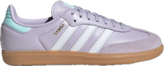 Adidas Samba OG Crystal White Silver Dawn (GS)